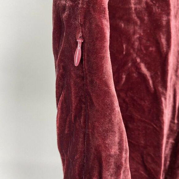 J Crew Top Faux Wrap Velvet Blouse - Picture 5 of 8